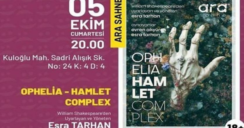 “Yaşasın Sahneler” tiyatro gösterileri Beyoğlu’nda Ophelia-Hamlet’in gösterileriyle başlıyor – Son Dakika Kültür-Sanat Haberleri