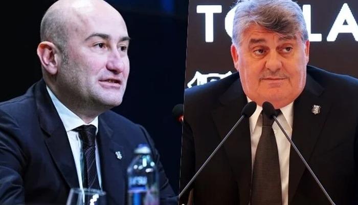 Beşiktaş'tan Hüseyin Yücel ve Serdal Adalı başkanlığa aday olmak için dilekçelerini sundu.