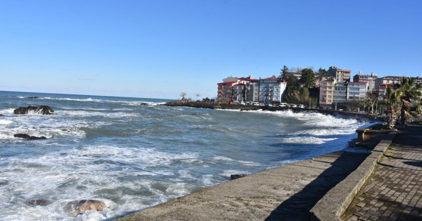 Ordu ve Giresun’da denize girmek yasaklandı