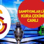 Şampiyonlar Ligi Kura Çekimi Canlı İzle | Galatasaray’ın Şampiyonlar Ligi’ndeki rakipleri belli oluyor