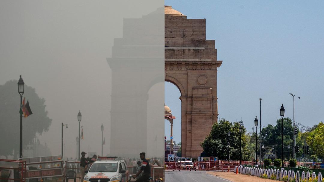 Hindistan, başkent Yeni Delhi'de hava kirliliğiyle mücadele ediyor